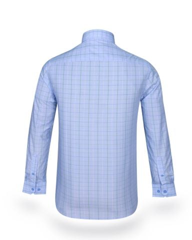 Áo sơ mi nam dài tay kẻ caro A1MD468T1-CNCR052-2408-D