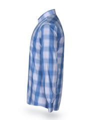 Áo sơ mi nam dài tay kẻ caro A1MD468T1-CNCR098-2409-D