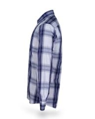 Áo sơ mi nam dài tay kẻ caro A1MD468T1-CNCR101-2409-D