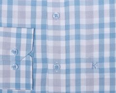 Áo sơ mi nam dài tay kẻ caro A1MD468T1-CNCR193-2307-D