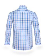 Áo sơ mi nam dài tay kẻ caro A1MD468T1-CNCR227-2411-D