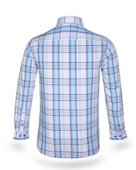Áo sơ mi nam dài tay kẻ caro A1MD468T1-CNCR255-2412-D
