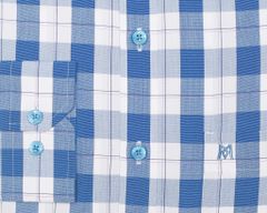 Áo sơ mi nam dài tay kẻ caro A1MD468T1-CNCR256-2307-D