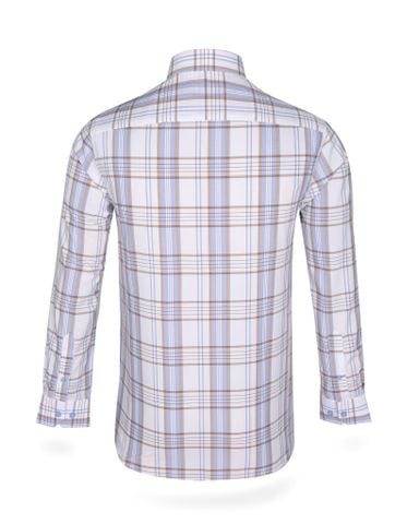 Áo sơ mi nam dài tay kẻ caro A1MD468T1-CNCR256-2412-D