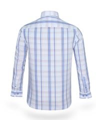 Áo sơ mi nam dài tay kẻ caro A1MD468T1-CNCR257-2412-D