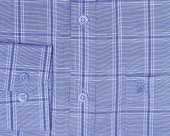 Áo sơ mi nam dài tay kẻ caro A1MD498T1-CNCR085-2409-D