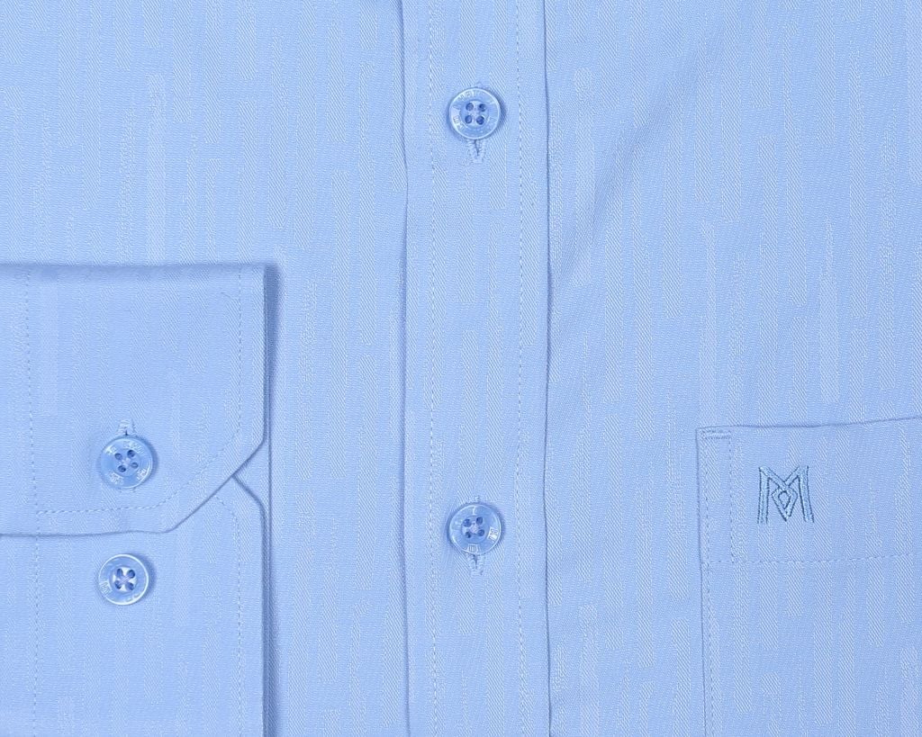 Áo sơ nam dài tay họa tiết A1MD498T1-CNMK514-2605-D