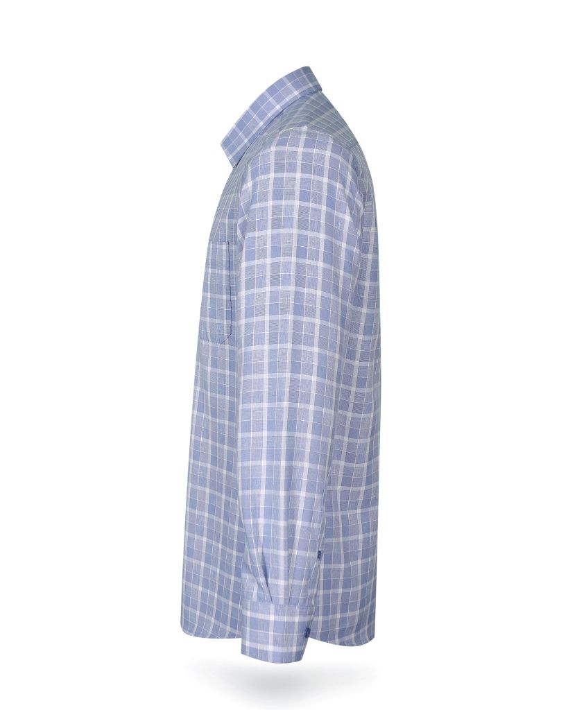 Áo sơ mi nam dài tay kẻ caro A1MD568T1-CNCR334-2504-D