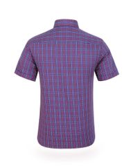 Áo sơ mi nam ngắn tay kẻ caro A1MN378T2-THCR001-2110-N