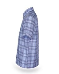 Áo sơ mi nam ngắn tay kẻ caro A1MN388T2-CNCR023-2406-N