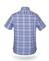 Áo sơ mi nam ngắn tay kẻ caro A1MN388T2-CNCR023-2406-N
