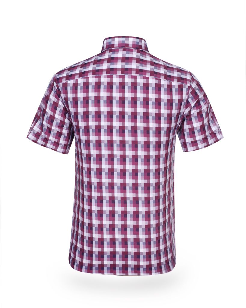 Áo sơ mi nam Tailor Fit ngắn tay mã A1MN388T2-CNCR 084-2209-N