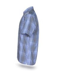 Áo sơ mi nam ngắn tay kẻ caro A1MN388T2-CNCR104-2409-N