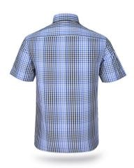 Áo sơ mi nam ngắn tay kẻ caro A1MN388T2-CNCR104-2409-N