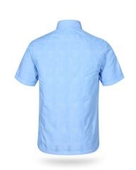 Áo sơ mi nam ngắn tay kẻ caro A1MN388T2-CNCR111-2409-N
