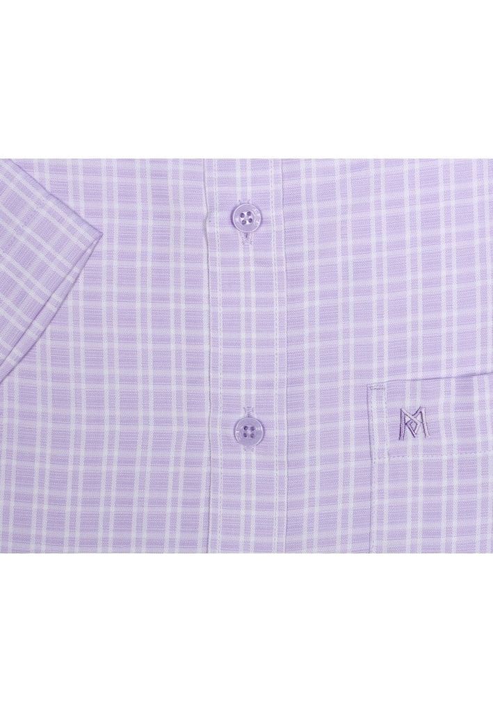 Áo sơ mi nam ngắn tay họa tiết A1MN438S1-CNCR015-2102-N