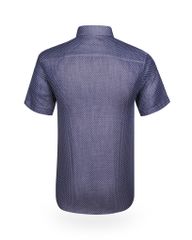 Áo sơ mi nam ngắn tay kẻ caro A1MN438T1-CNCR091-2010-N