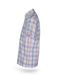 Áo sơ mi nam ngắn tay kẻ caro A1MN438T2-CNCR012-2406-N