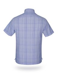 Áo sơ mi nam ngắn tay kẻ caro A1MN438T2-CNCR033-2407-N