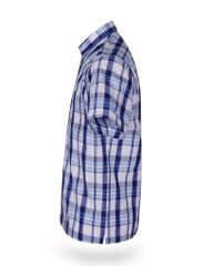 Áo sơ mi nam ngắn tay kẻ caro A1MN438T2-CNCR035-2407-N