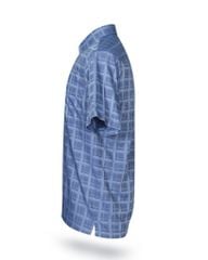 Áo sơ mi nam ngắn tay kẻ caro A1MN438T2-CNCR119-2409-N