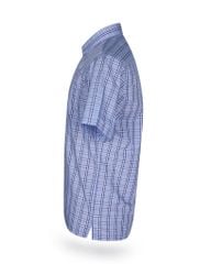 Áo sơ mi nam ngắn tay kẻ caro A1MN438T2-CNCR167-2410-N