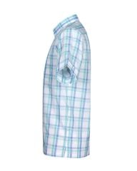 Áo sơ mi nam ngắn tay kẻ caro A1MN438T2-CNCR223-2411-N