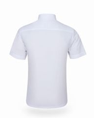 Áo sơ mi nam ngắn tay trắng A1MN438T2-CNTR010-2602-N