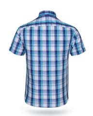 Áo sơ mi nam ngắn tay kẻ caro A1MN468S1-CNCR224-2411-N