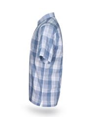 Áo sơ mi nam ngắn tay kẻ caro A1MN468T2-CNCR078-2409-N