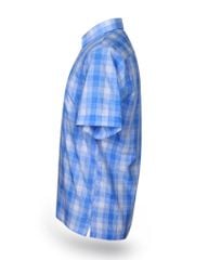 Áo sơ mi nam ngắn tay kẻ caro A1MN468T2-CNCR082-2409-N