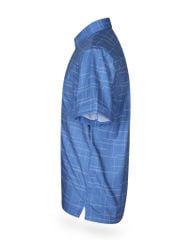 Áo sơ mi nam ngắn tay kẻ caro A1MN468T2-CNCR182-2411-N