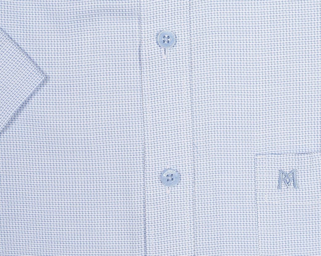 Áo sơ mi nam ngắn tay caro A1MN468T2-CNCR501-2604-N