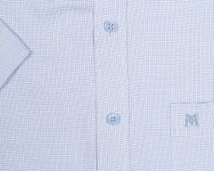 Áo sơ mi nam ngắn tay caro A1MN468T2-CNCR501-2604-N