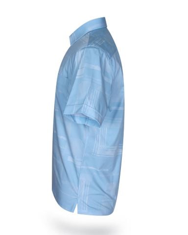 Áo sơ mi nam ngắn tay họa tiết A1MN468T2-CNIN007-2407-N