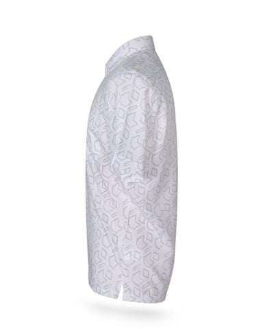Áo sơ mi nam ngắn tay họa tiết A1MN468T2-CNIN023-2409-N