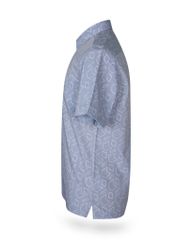 Áo sơ mi nam ngắn tay họa tiết A1MN468T2-CNIN024-2409-N