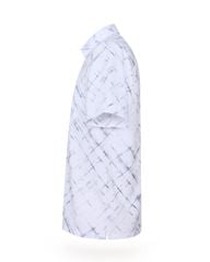 Áo sơ mi nam ngắn tay họa tiết A1MN468T2-CNIN378-2507-N