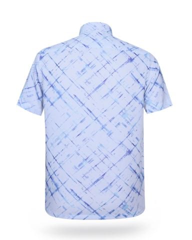 Áo sơ mi nam ngắn tay họa tiết A1MN468T2-CNIN379-2507-N