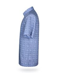 Áo sơ mi nam ngắn tay họa tiết A1MN468T2-CNIN381-2507-N