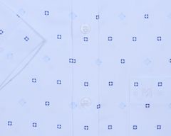 Áo sơ mi nam ngắn tay họa tiết A1MN468T2-CNIN419-2508-N