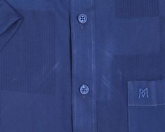 Áo sơ mi nam ngắn tay họa tiết A1MN468T2-CNMK498-2604-N