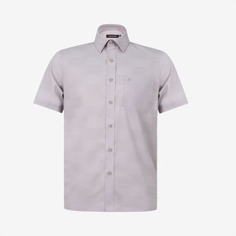 Áo sơ mi nam ngắn tay A1MN498T2-CNIN714-2701-N