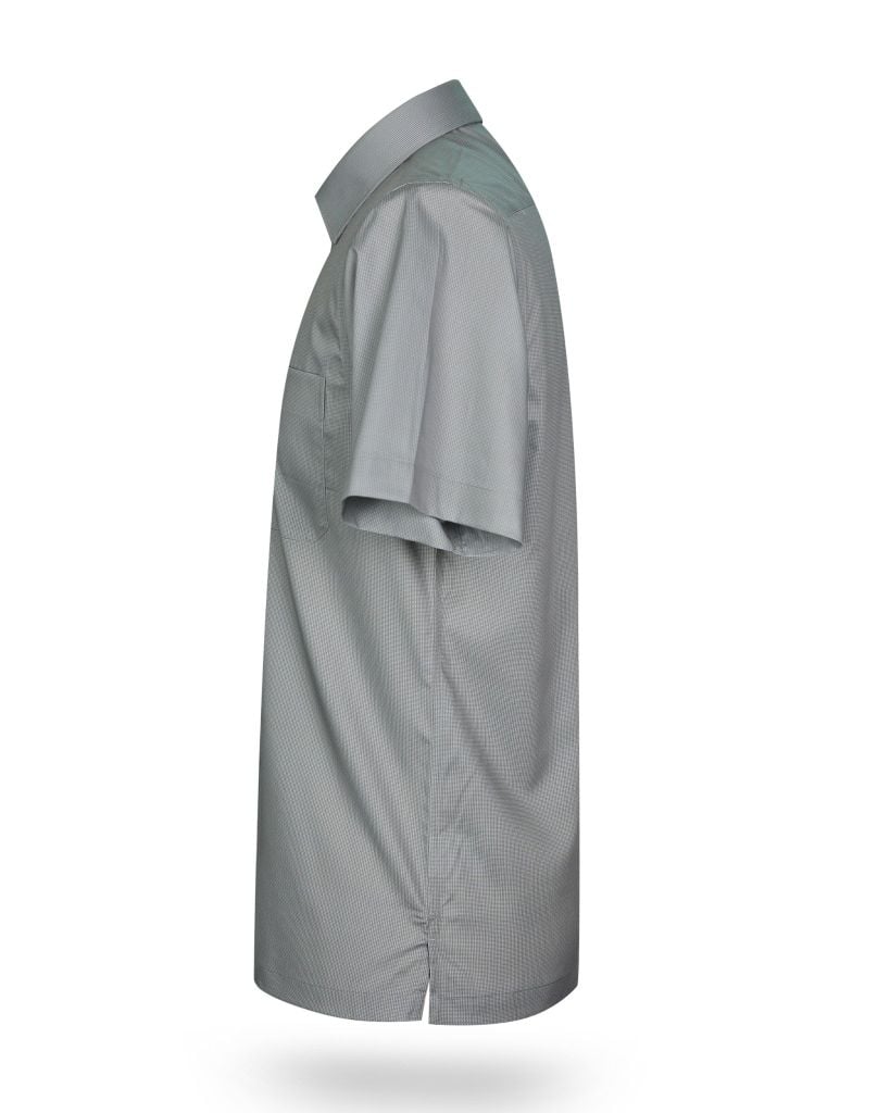 Áo sơ mi nam ngắn tay caro A1MN498T2-CNCR595-2608-N