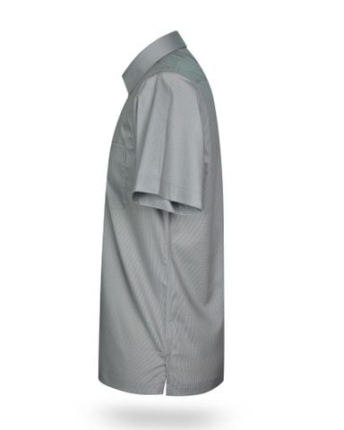 Áo sơ mi nam ngắn tay caro A1MN498T2-CNCR595-2608-N