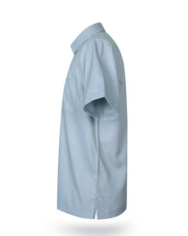 Áo sơ mi nam ngắn tay họa tiết A1MN498T2-CNIN538-2606-N