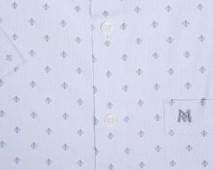 Áo sơ mi nam ngắn tay họa tiết A1MN498T2-CNIN618-2609-N