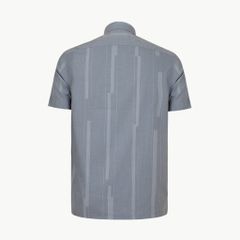 Áo sơ mi nam ngắn tay họa tiết A1MN498T2-CNIN661-2611-N