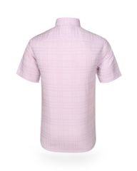 Áo sơ mi nam ngắn tay kẻ caro A1MN538T1-CNCR117-2010-N