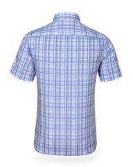 Áo sơ mi nam ngắn tay kẻ caro A1MN538T2-CNCR167-2305-N